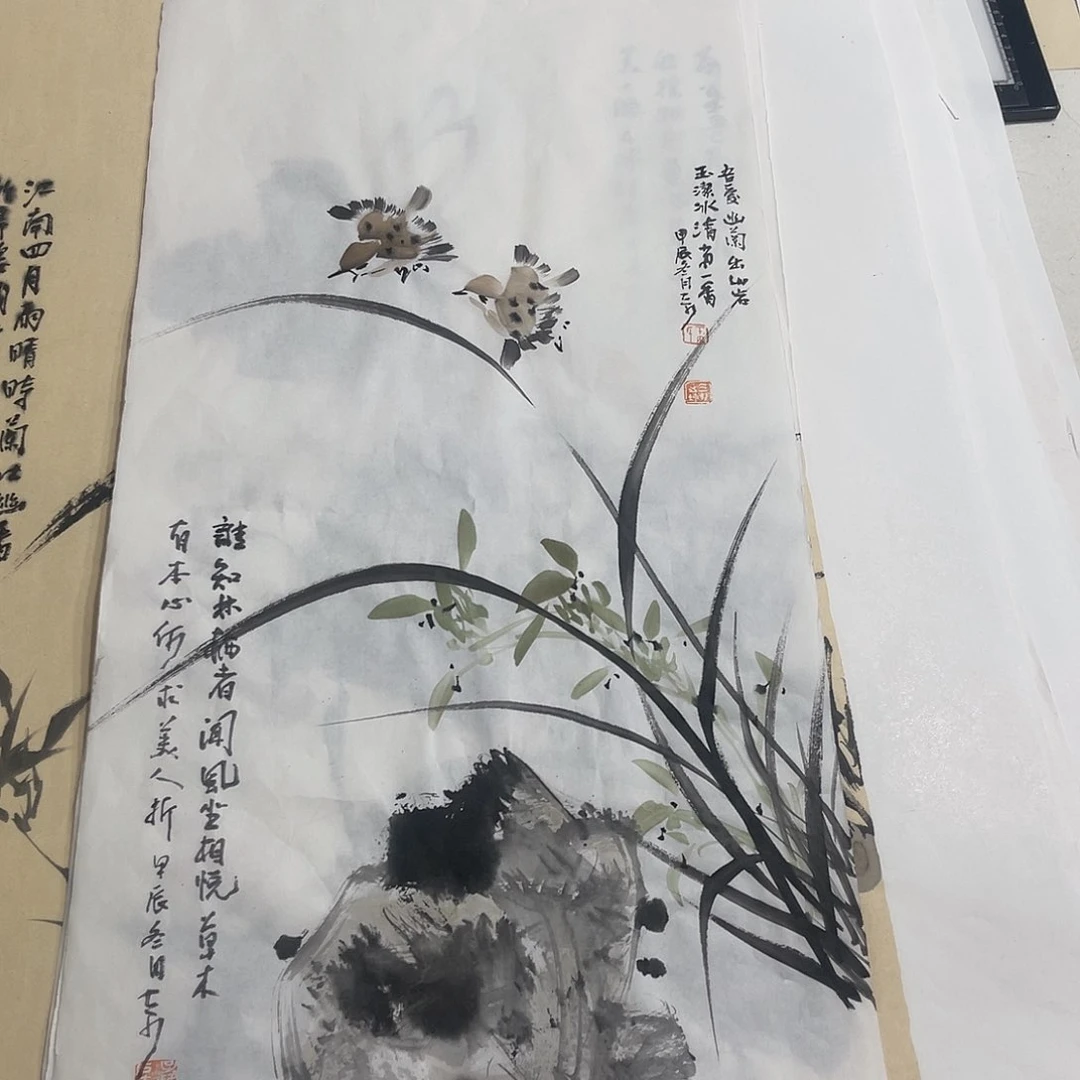 姜奇老师花鸟作品