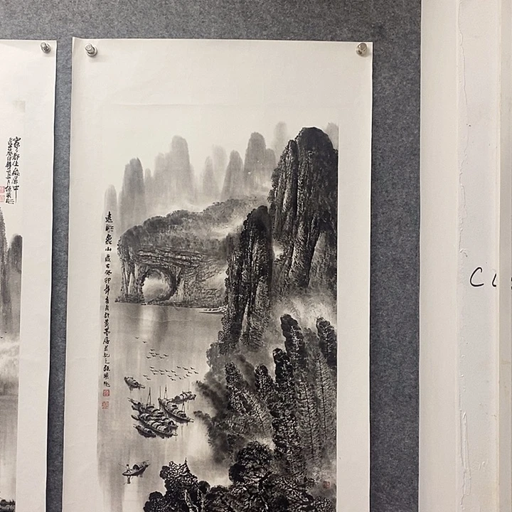 国画精品手绘作品
