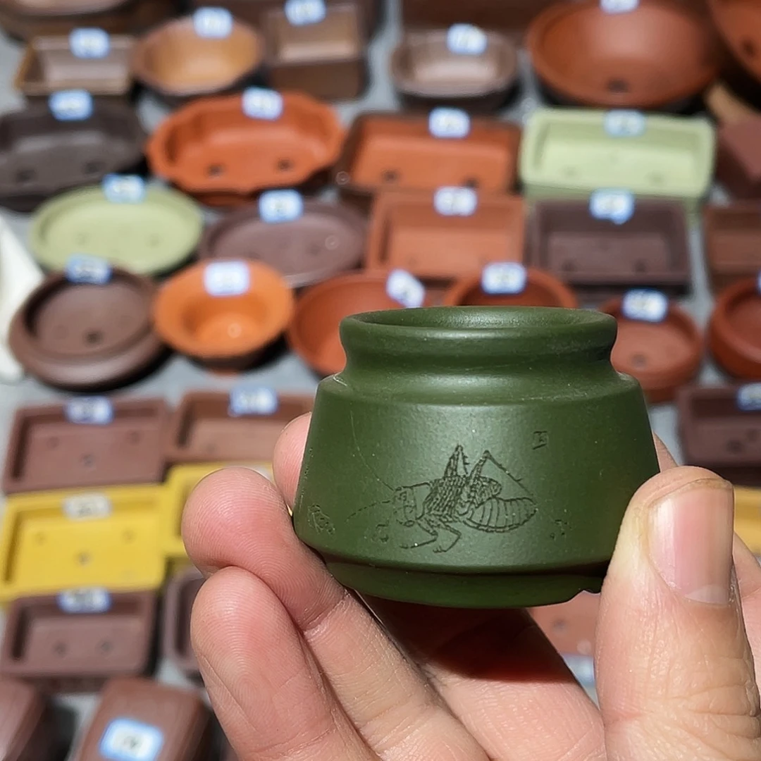 紫砂腾**雾紫砂小盆3