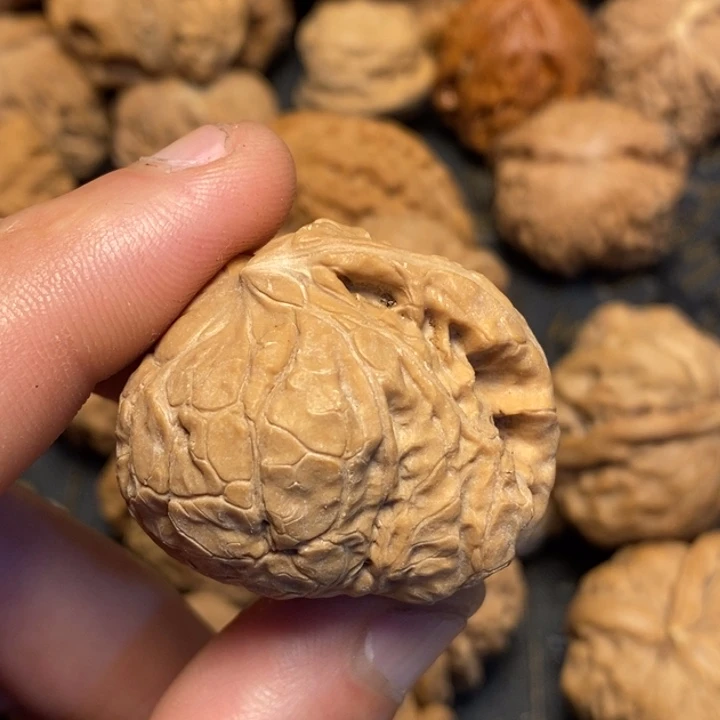 文玩核桃吊坠北**゛文玩核桃异形单只