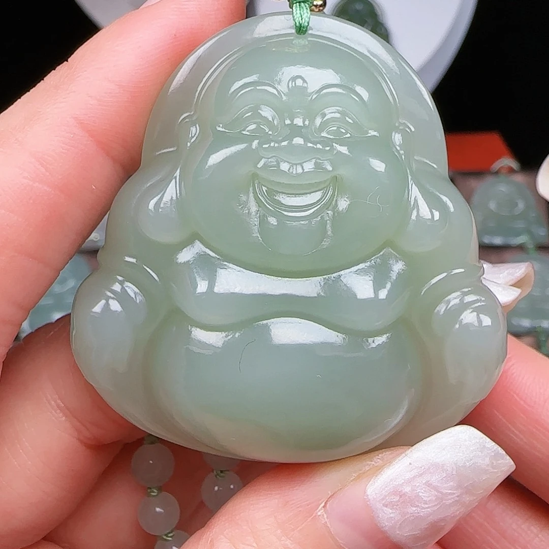 和田玉银S925镀金镶嵌颈饰