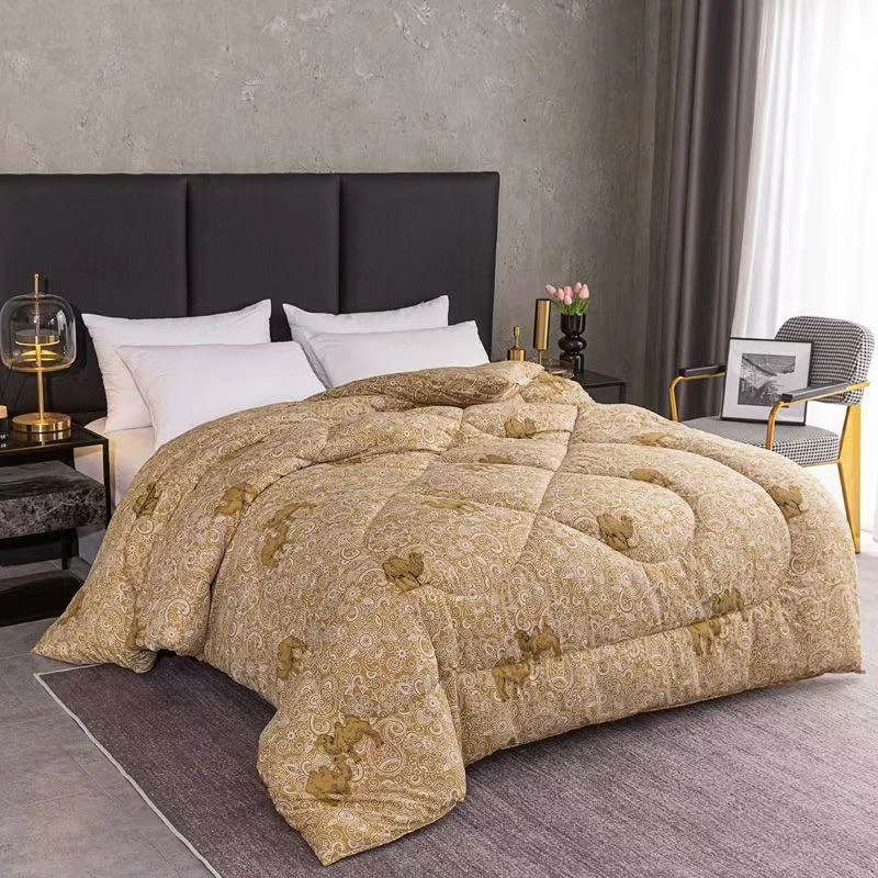 【涛哥柳姐专属】加厚驼毛被子冬被芯保暖驼绒被