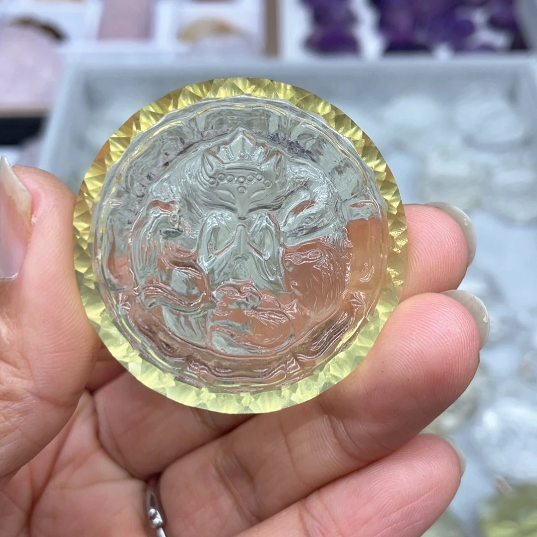 水晶吊坠(不含链)未镶嵌