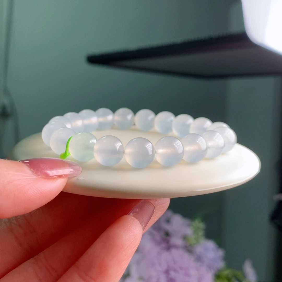 未镶嵌手链翡翠手串