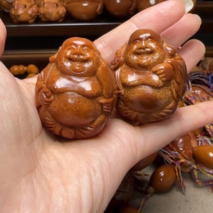 橄榄核手串/手链橄榄核龙凤米勒一对