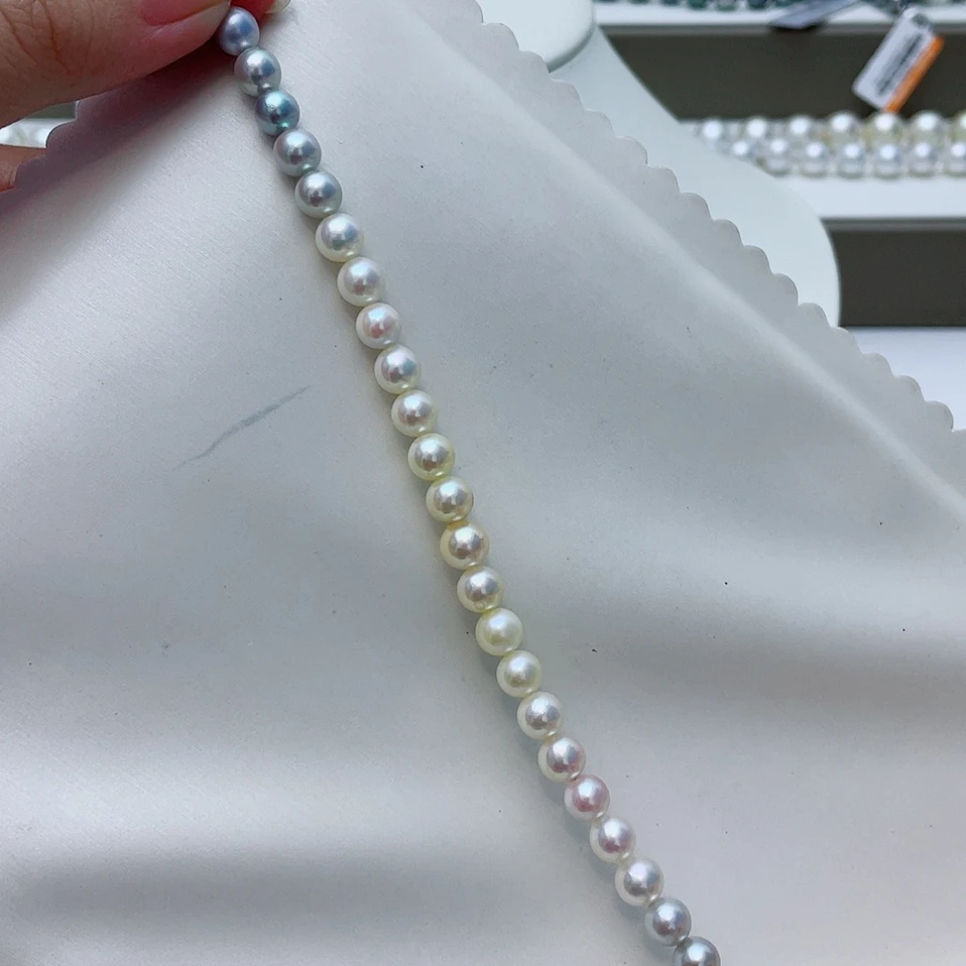 海水珍珠未镶嵌手链w1