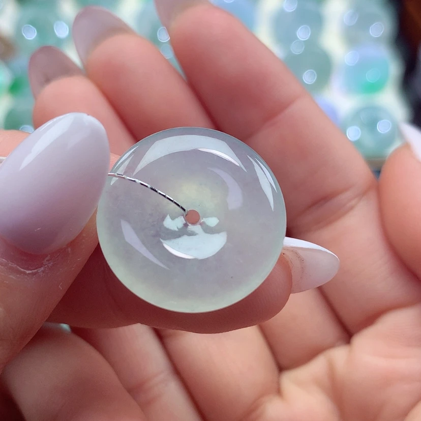 【闪购商品】颈饰未镶嵌翡翠尺寸23.3-5.5