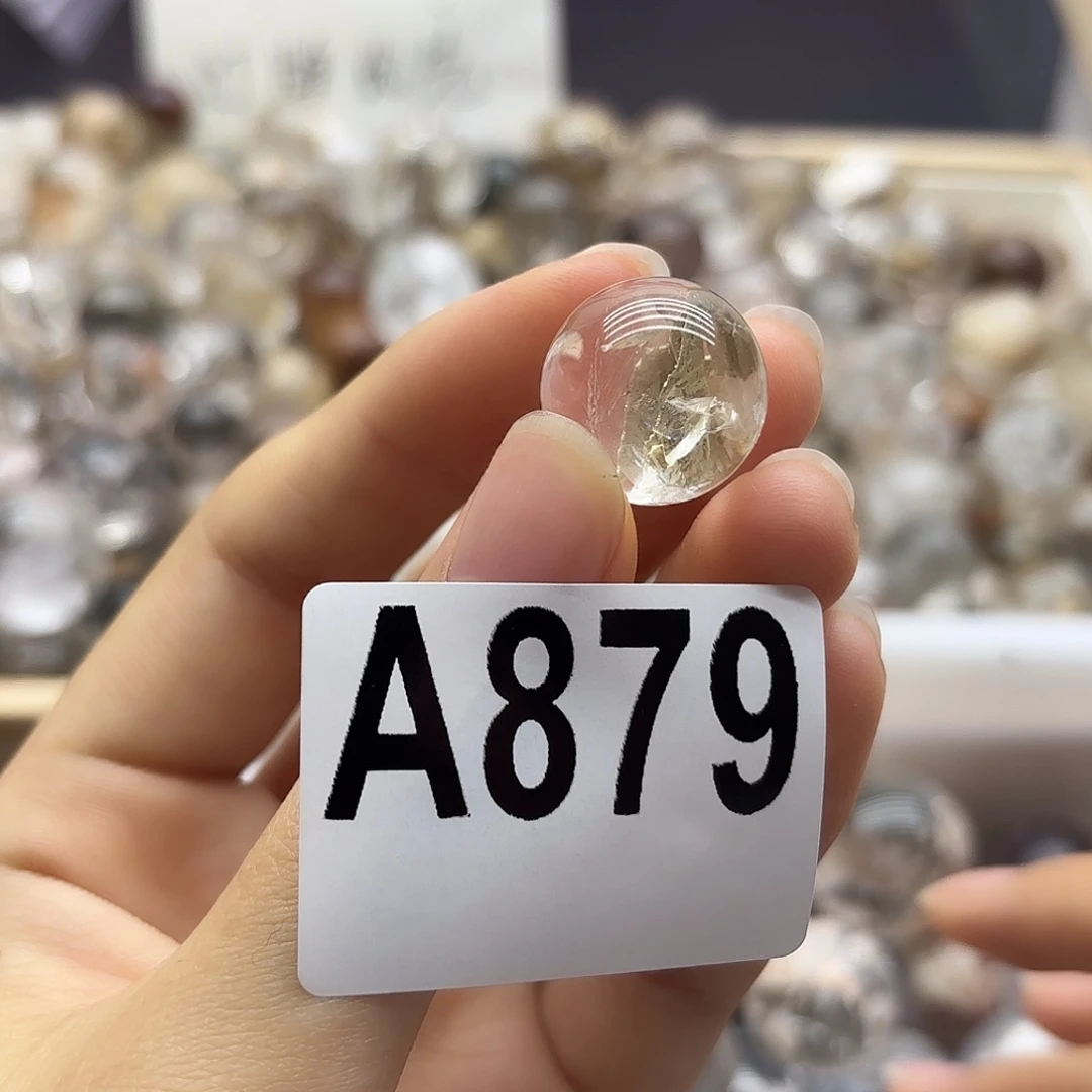 布***口水晶未镶嵌珠宝半成品879