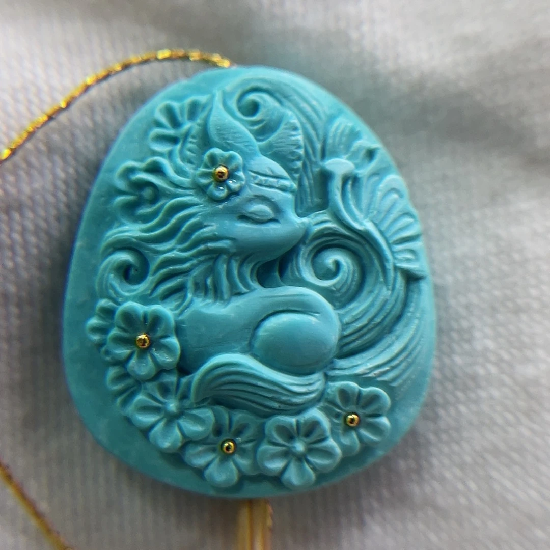 未镶嵌绿松石珠宝奇石