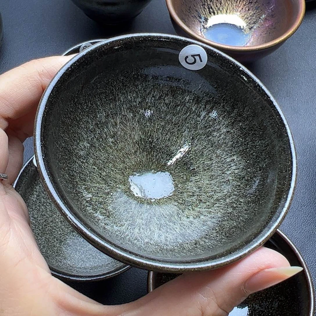 茶盏建窑建盏主人杯