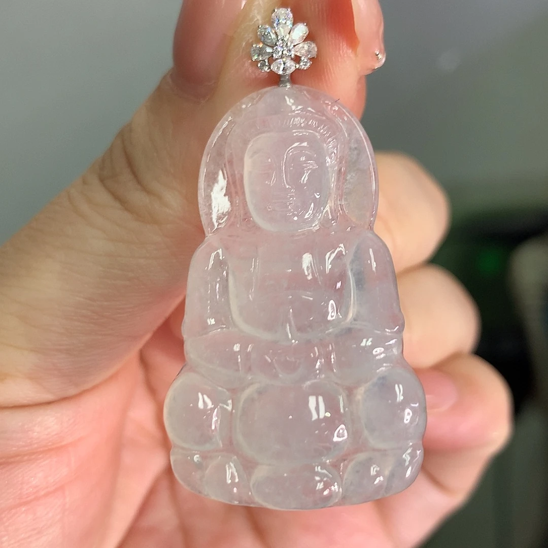 定制翡翠未镶嵌观音