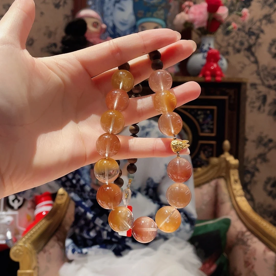 水晶颈饰未镶嵌弘**祥颈饰