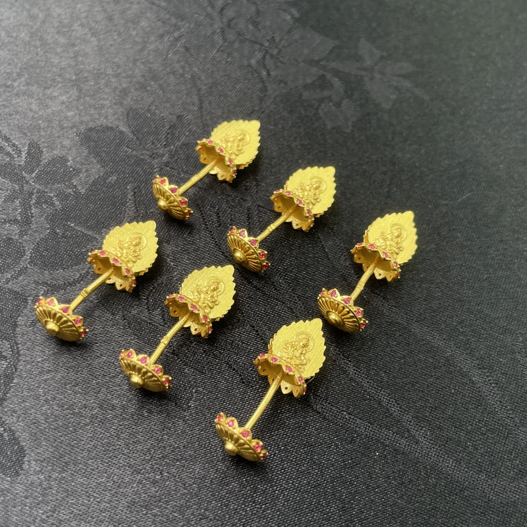 925银银制品 「戴琴珠宝」DQ3063-银扣头（多样性发其一）