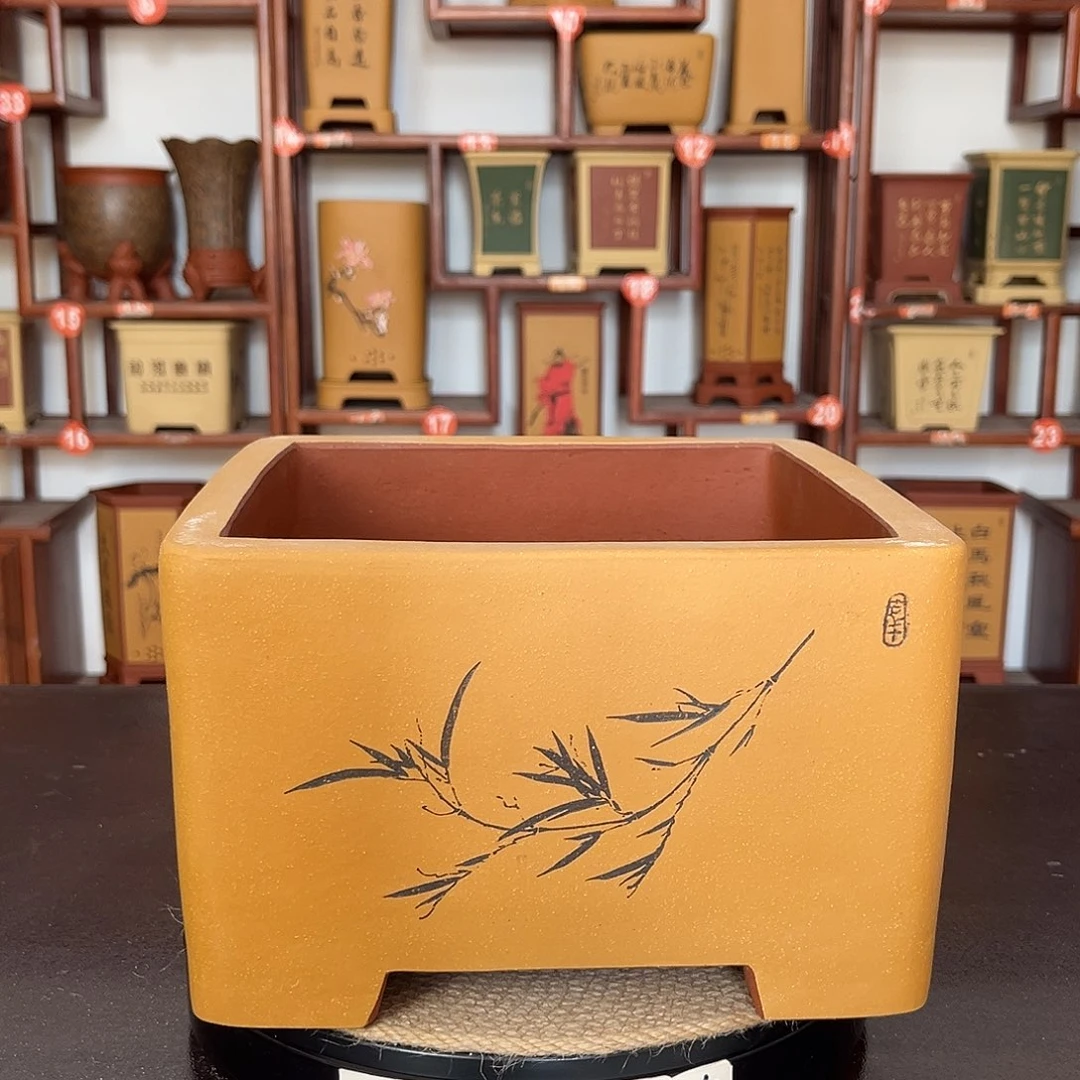 紫砂花盆紫砂花盆