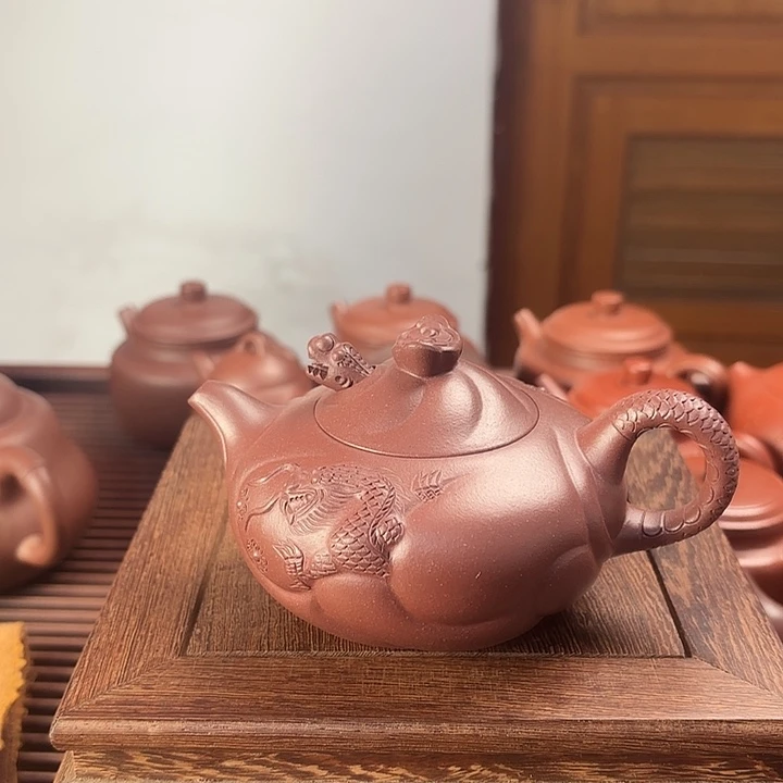 紫砂茶壶正品宜兴紫砂壶工艺