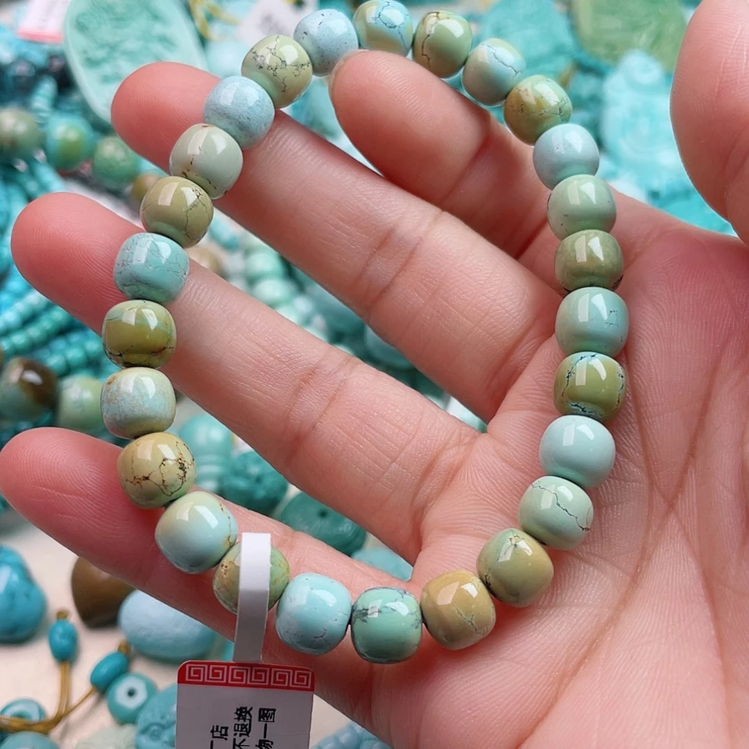 未镶嵌绿松石珠宝奇石