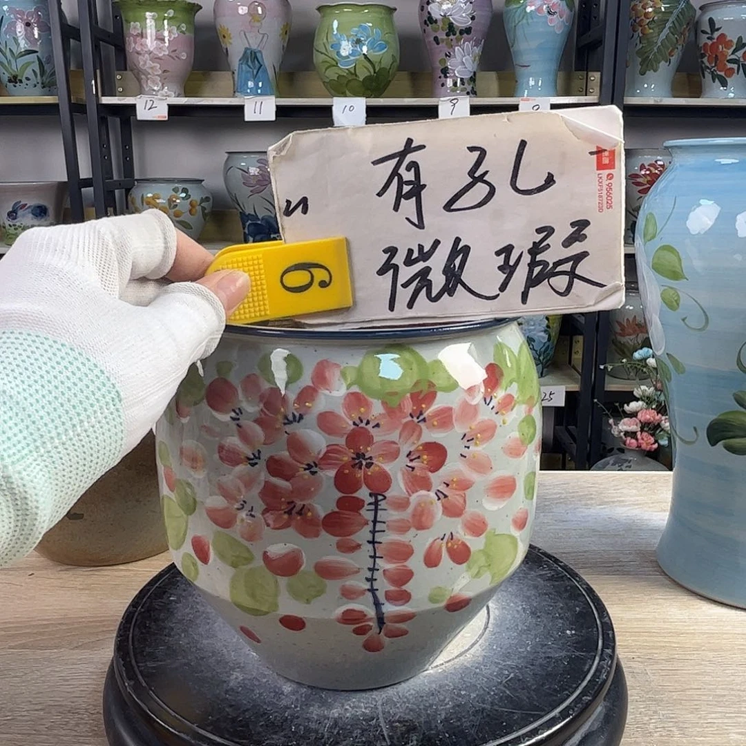 罐1tc景德镇陶瓷花盆