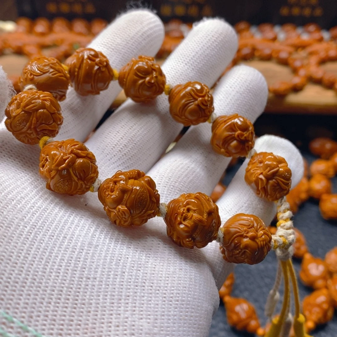 手串/手链橄榄核许静健15×16×15铁核，十分有钱