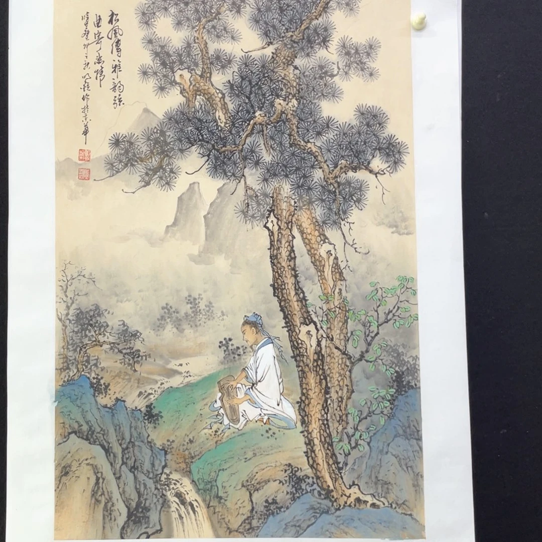 国画手绘国画，精品仿古山水