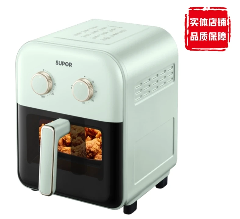 SUPOR/苏泊尔可视窗口KJ50D63免翻面5升大容量远红外蒸汽嫩炸炸锅