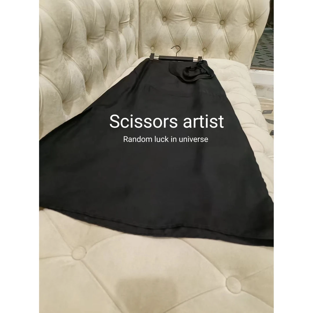 【Scissors artist】花晨月夕高端设计师走秀女装半身裙0442