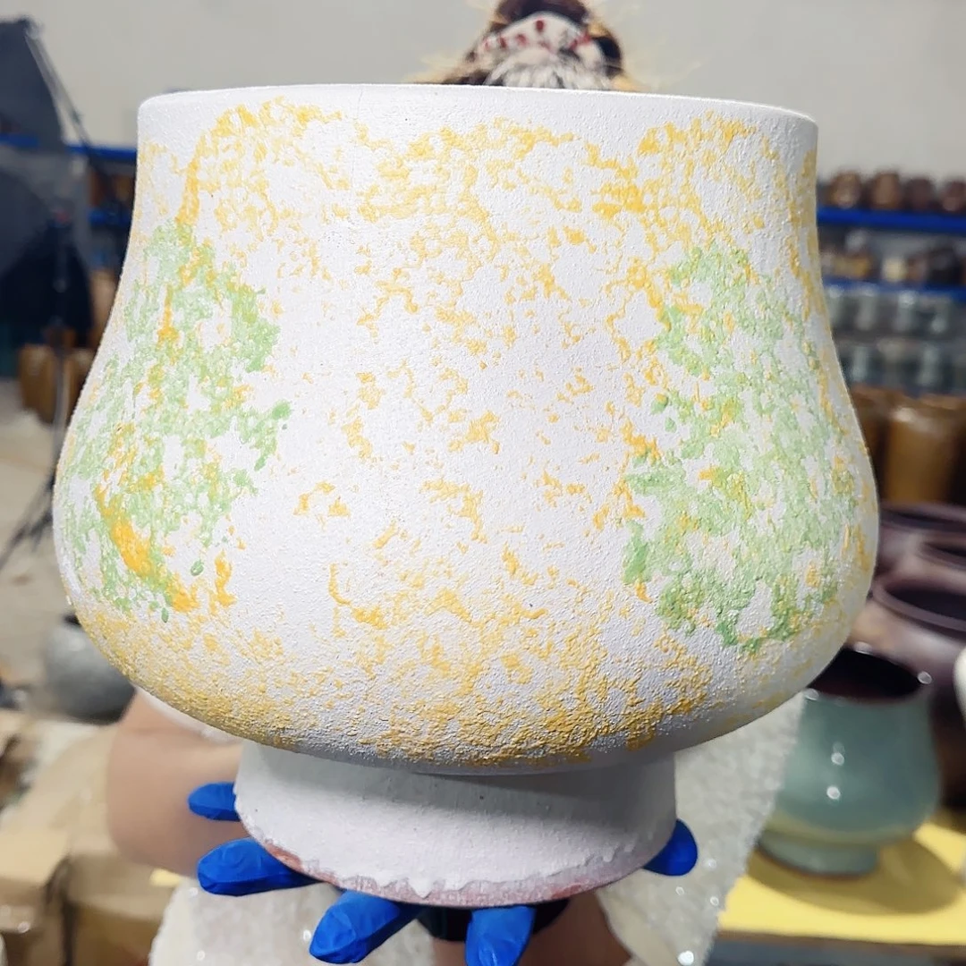 花盆紫砂高25口22