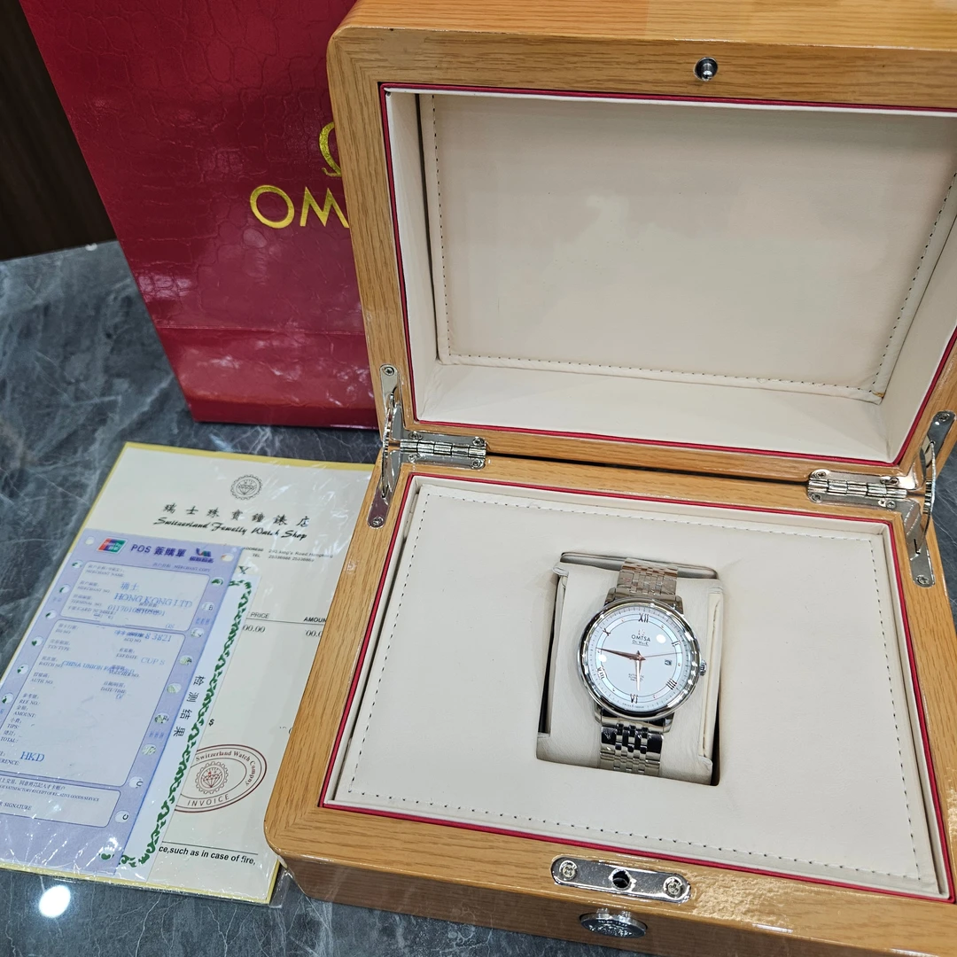 全新正品/Omtsa/枚金蝶飞/42mm/全自动机械表