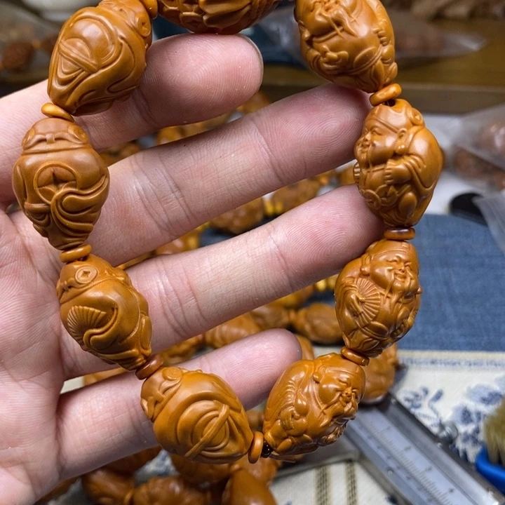 橄榄核手串/手链橄榄核雕工艺手串