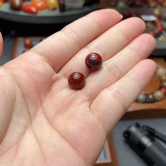 未镶嵌单珠9多样性发1南红玛瑙