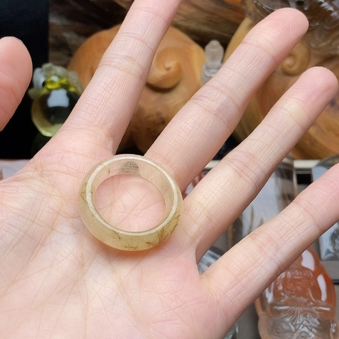 脑***4颈饰未镶嵌水晶戒指