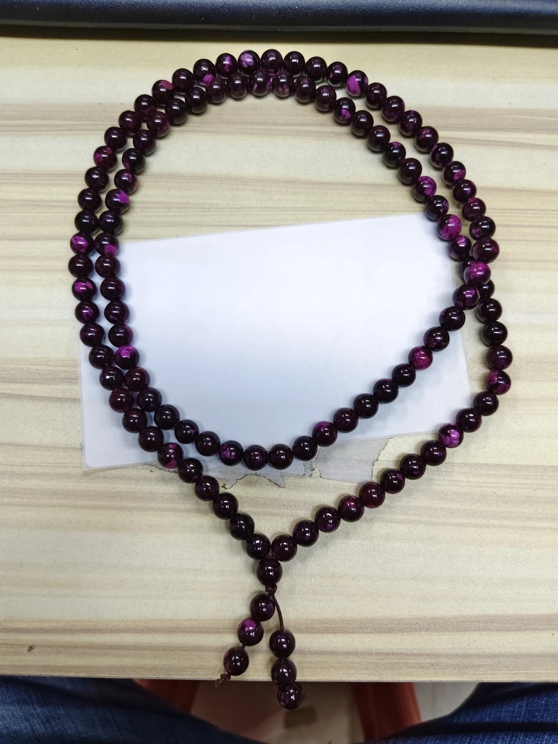 3026号8mm紫色项链