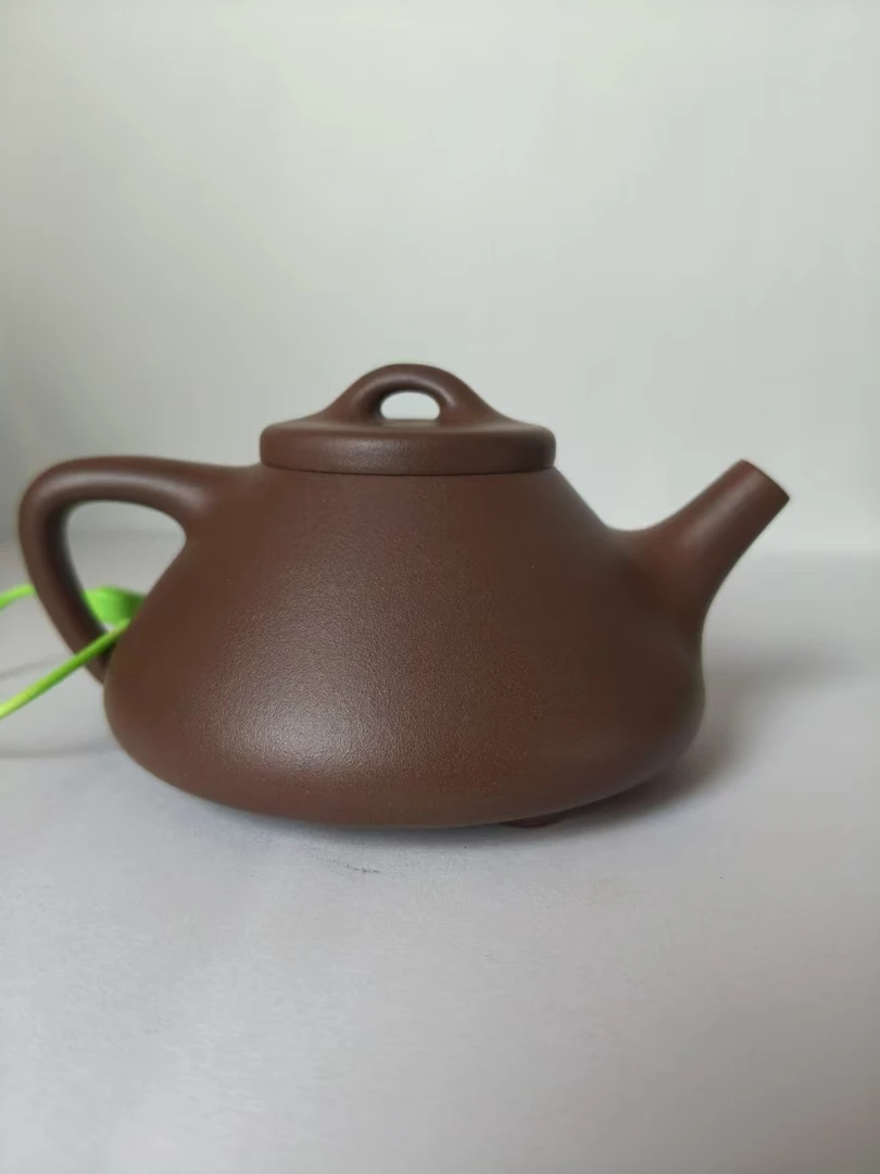 山西乡宁古晋紫砂一壶一检(原矿零添加)子冶石瓢半手工100之260cc