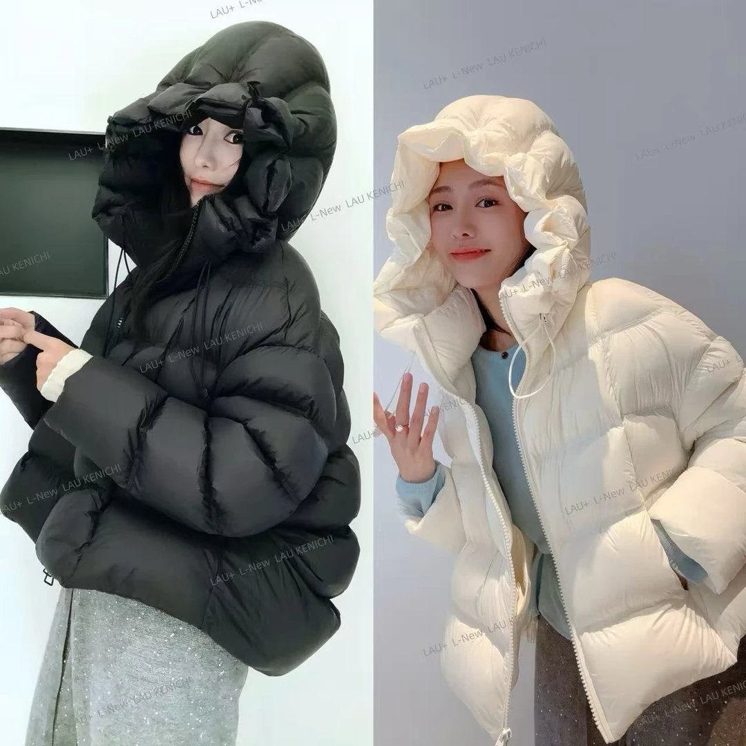 LAU+"纤雪"鹅绒 简约 设计师25冬季新款鹅绒羽绒服
