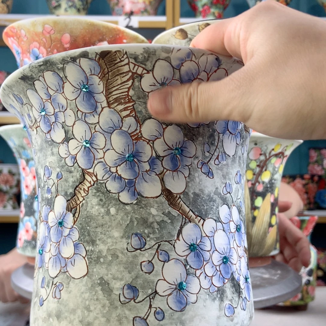 小***怡景德镇手工花盆45