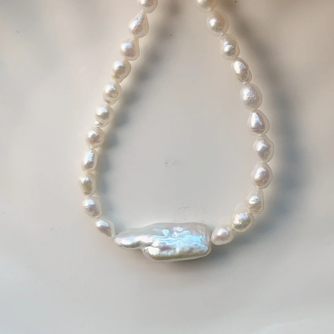 淡水珍珠未镶嵌颈饰