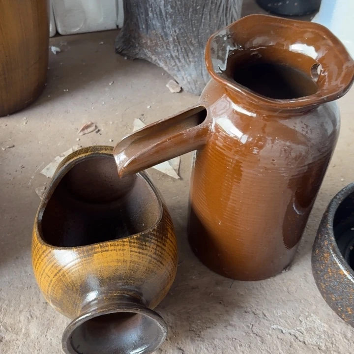 紫砂花盆口径13/27。13/21/13进水口1.5厘米