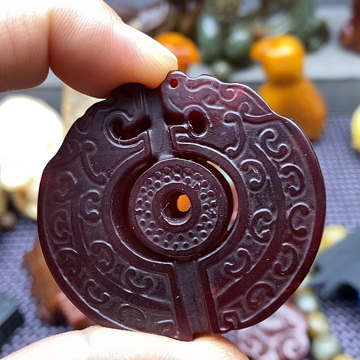 未镶嵌蛇纹石玉颈饰
