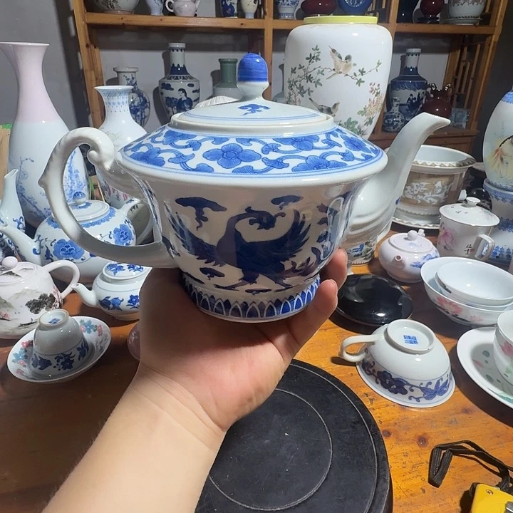 拖***机摆件景德镇陶瓷艺术