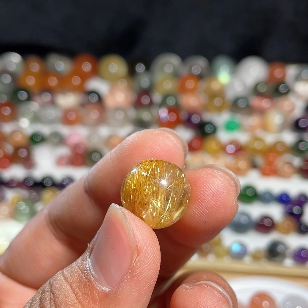 水晶珠宝半成品未镶嵌