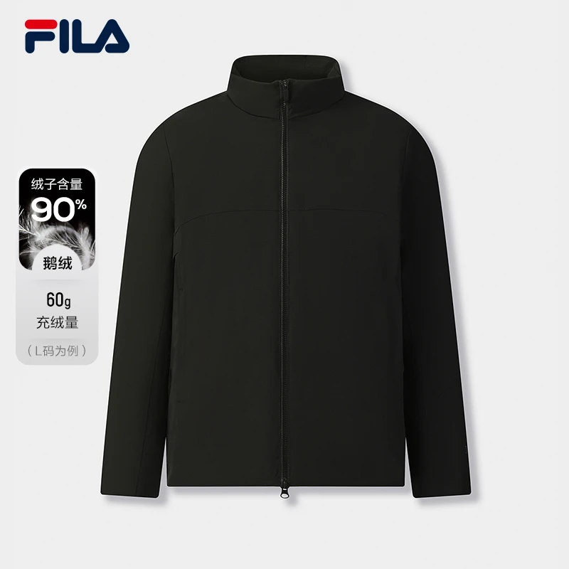 Fila/斐乐男【轻便保暖＆防水透气】秋冬鹅绒简约羽绒服F11M542912F