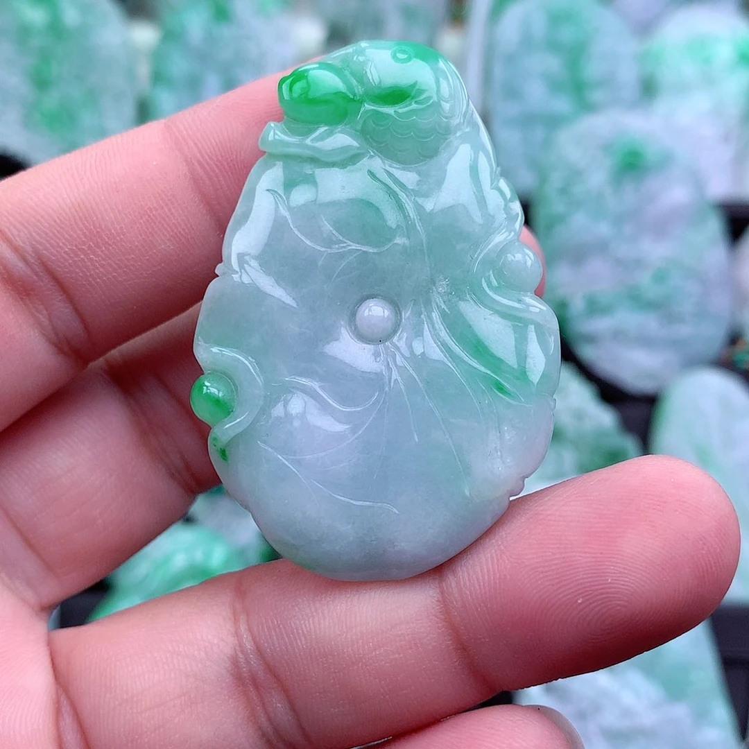 翡翠吊坠(不含链)未镶嵌