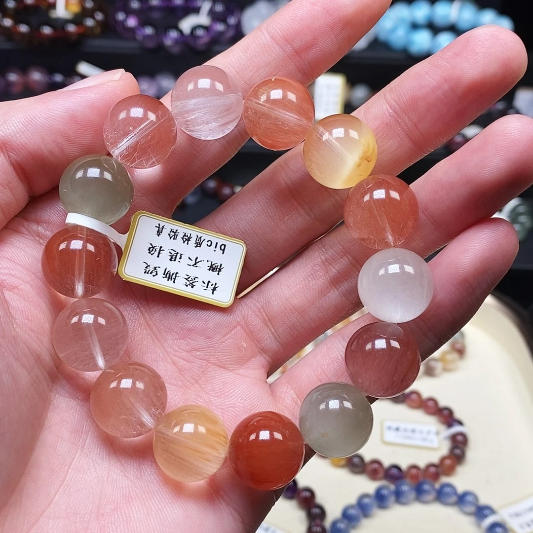 未镶嵌手链水晶手串14.8