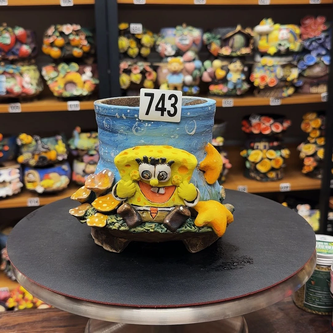 【闪购商品】粗陶手捏