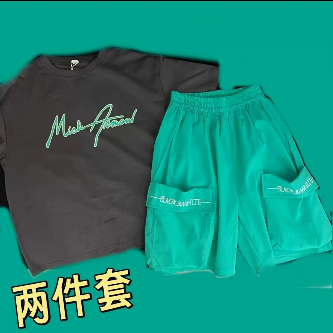 〖蕙子严选〗WJY 1011新款中大童男休闲套装