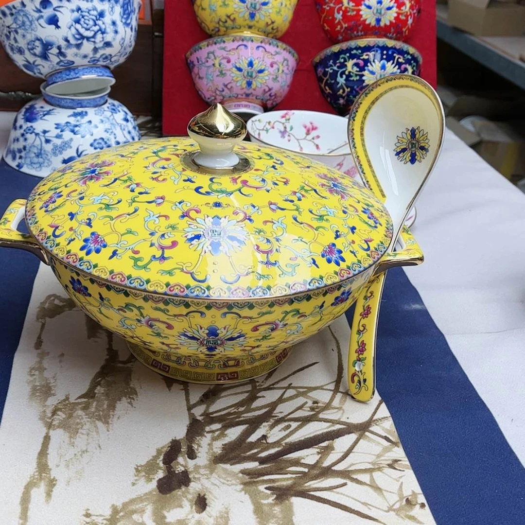 【闪购商品】珐琅9英寸1黄。。。。。