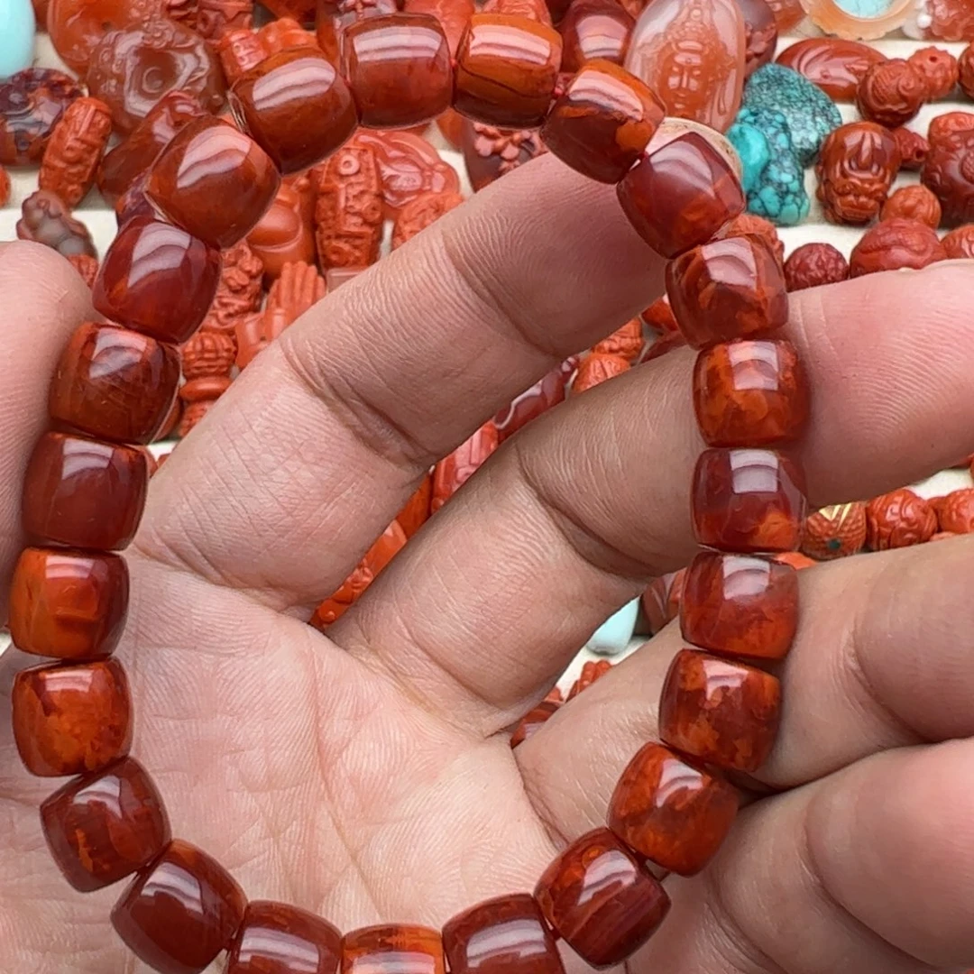 南红玛瑙未镶嵌配饰