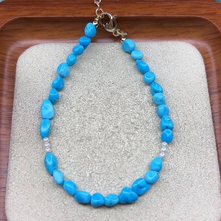 未镶嵌绿松石手链