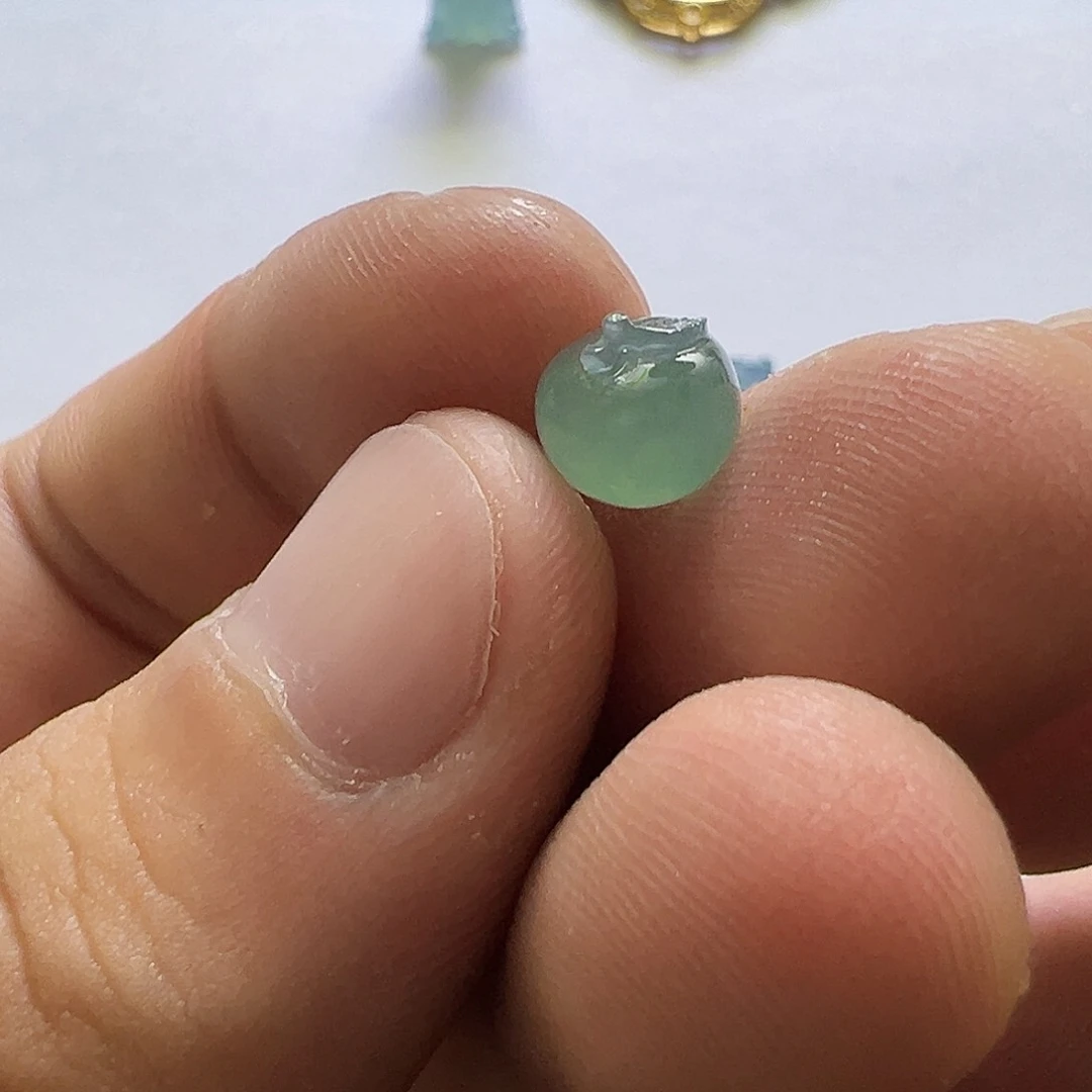 定制翡翠未镶嵌苹果