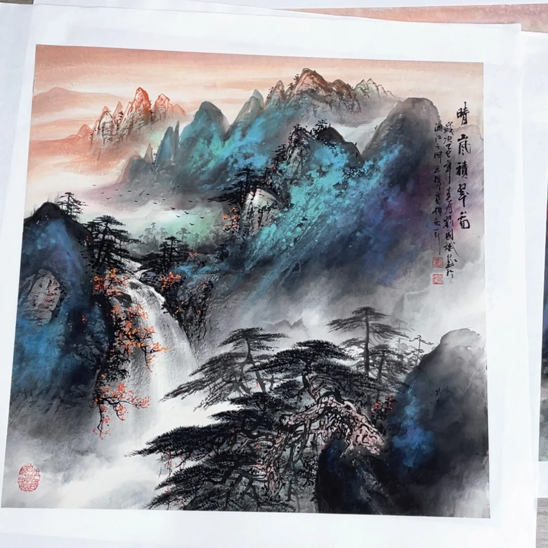 国画刘国斌老师作品欣赏