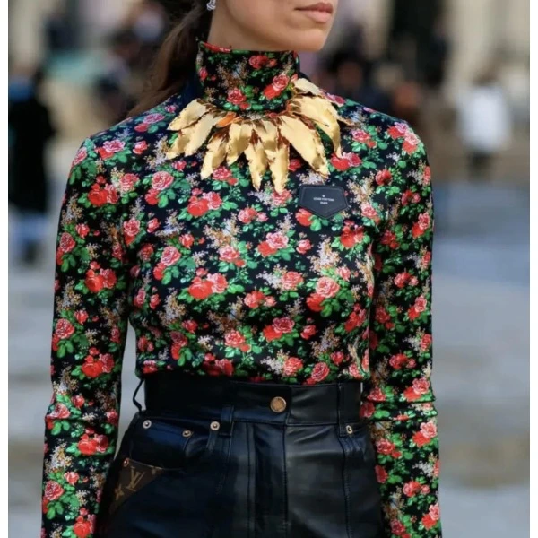 妃鱼/路易威登/棉/上衣/95新/M9/22